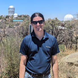 Carver Bierson at Kitt Peak Observatory
